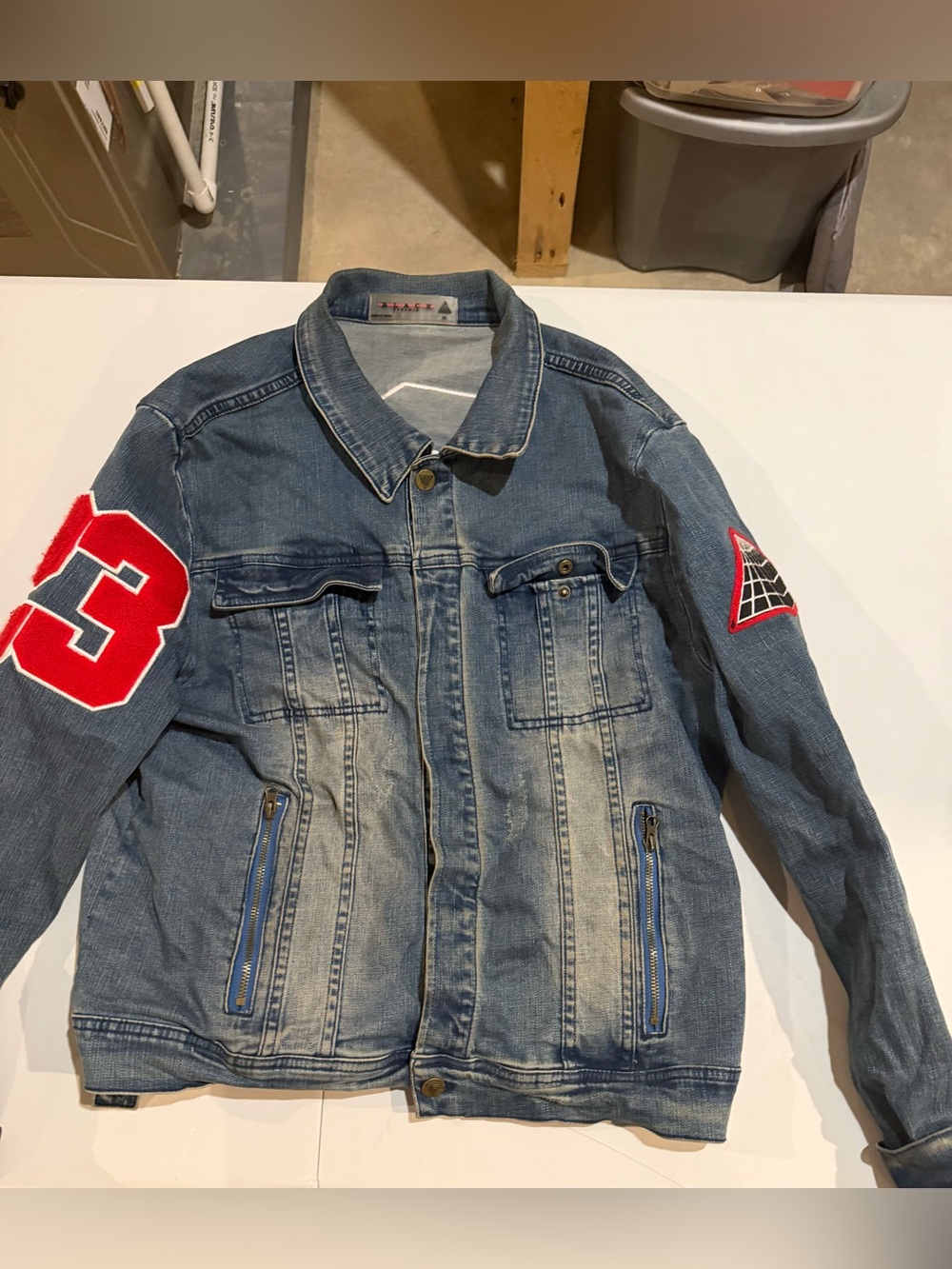 Black Pyramid Jean Jacket size XL